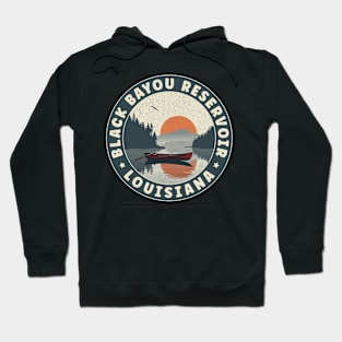 Black Bayou Reservoir Louisiana Sunset Hoodie